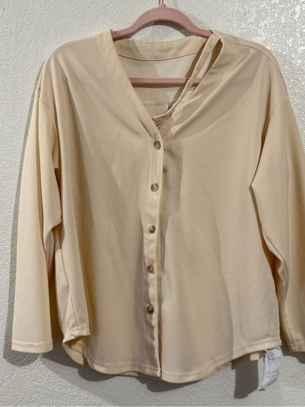 Dazy Women's Cream Blouse Size S